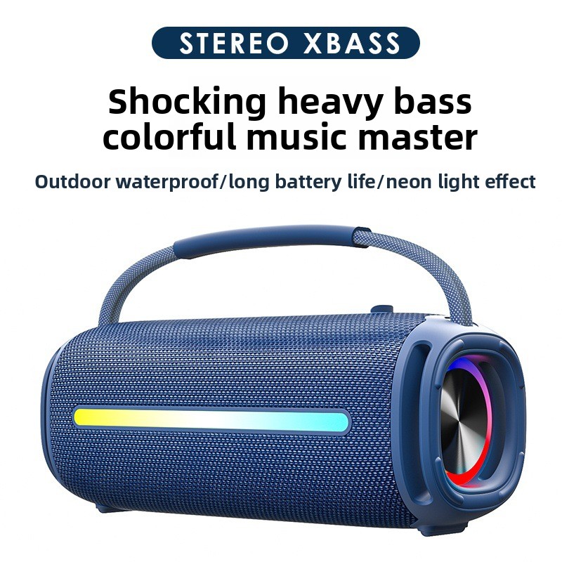 Bluetooth Speaker Waterproof - Outdoor draagbare slimme luidspreker Dubbele luidsprekers