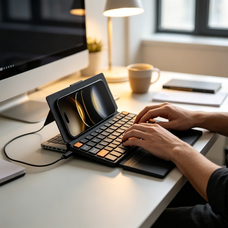 Wireless Keyboard Mini - Ultradun mini-toetsenbord, op maat gemaakt, draadloos