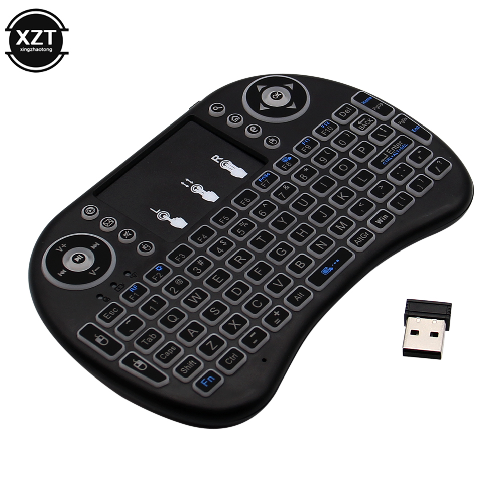 Wireless Keyboard Mini - Achtergrondverlichting Engels Russisch Frans Spaans Portugees