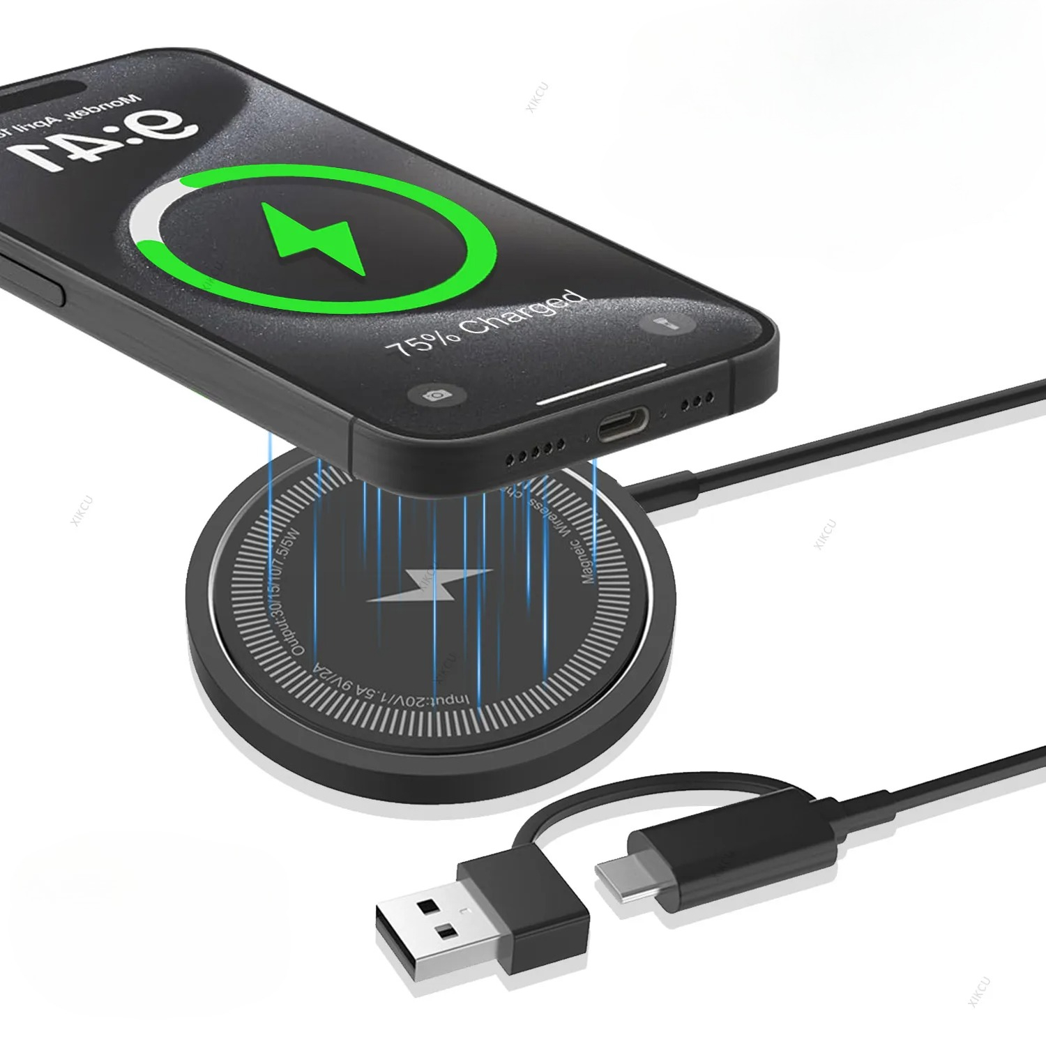 Portable Wifi Hotspot - 15W Voor Magsafe Draadloze Oplader Telefoon