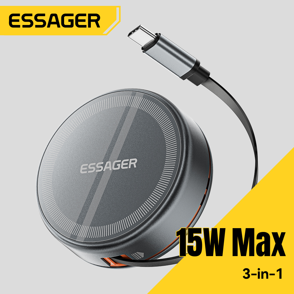 Portable Wifi Hotspot - Essager 15W 3 in 1 magnetische