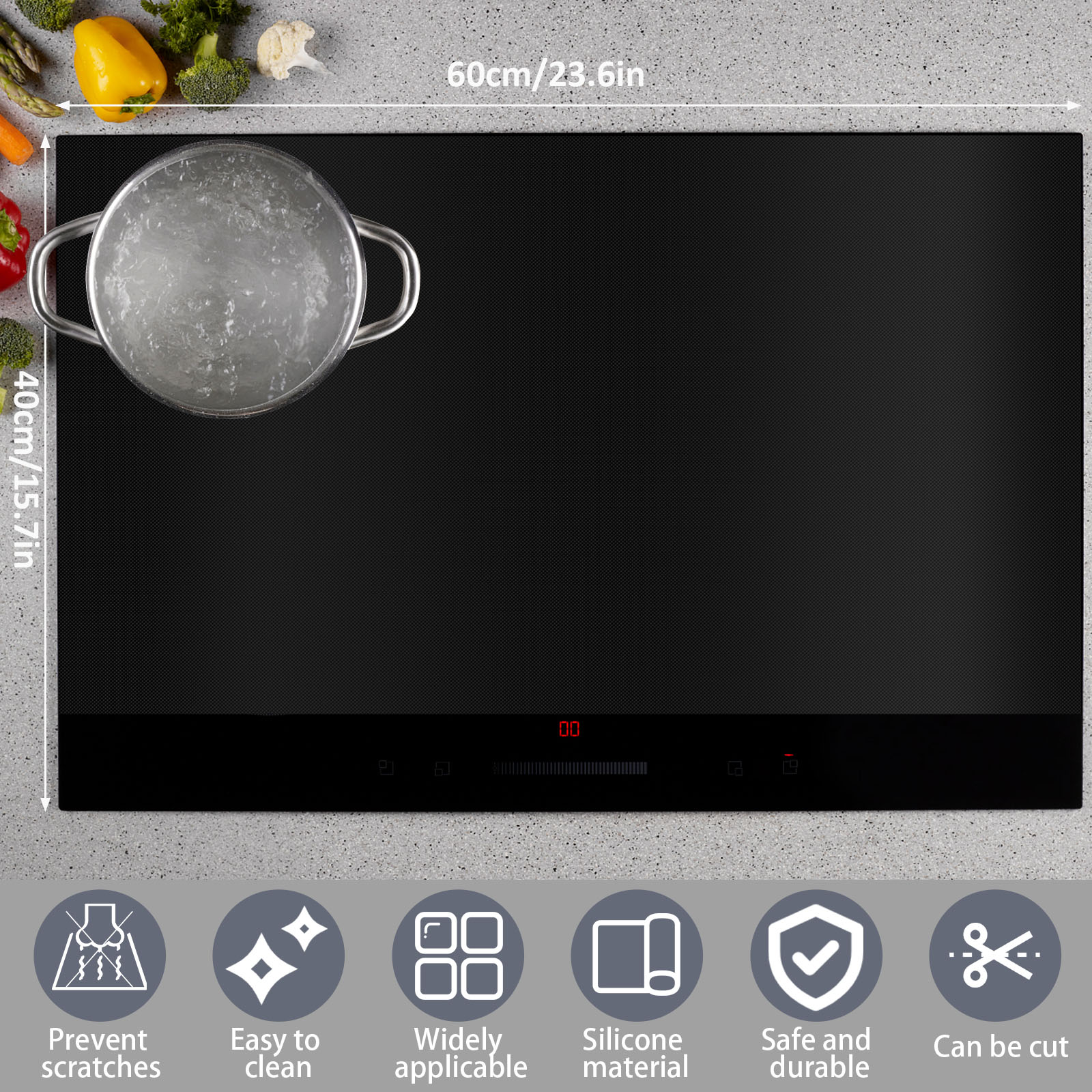 Inductiekookplaat Deksel Silic - Kitchen Electronics Gadgets recensie en prijs