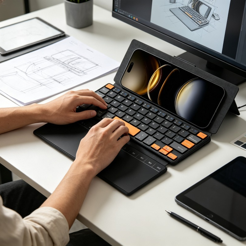 Ultradun mini-toetsenbord, op  - Wireless Keyboard Mini recensie en prijs
