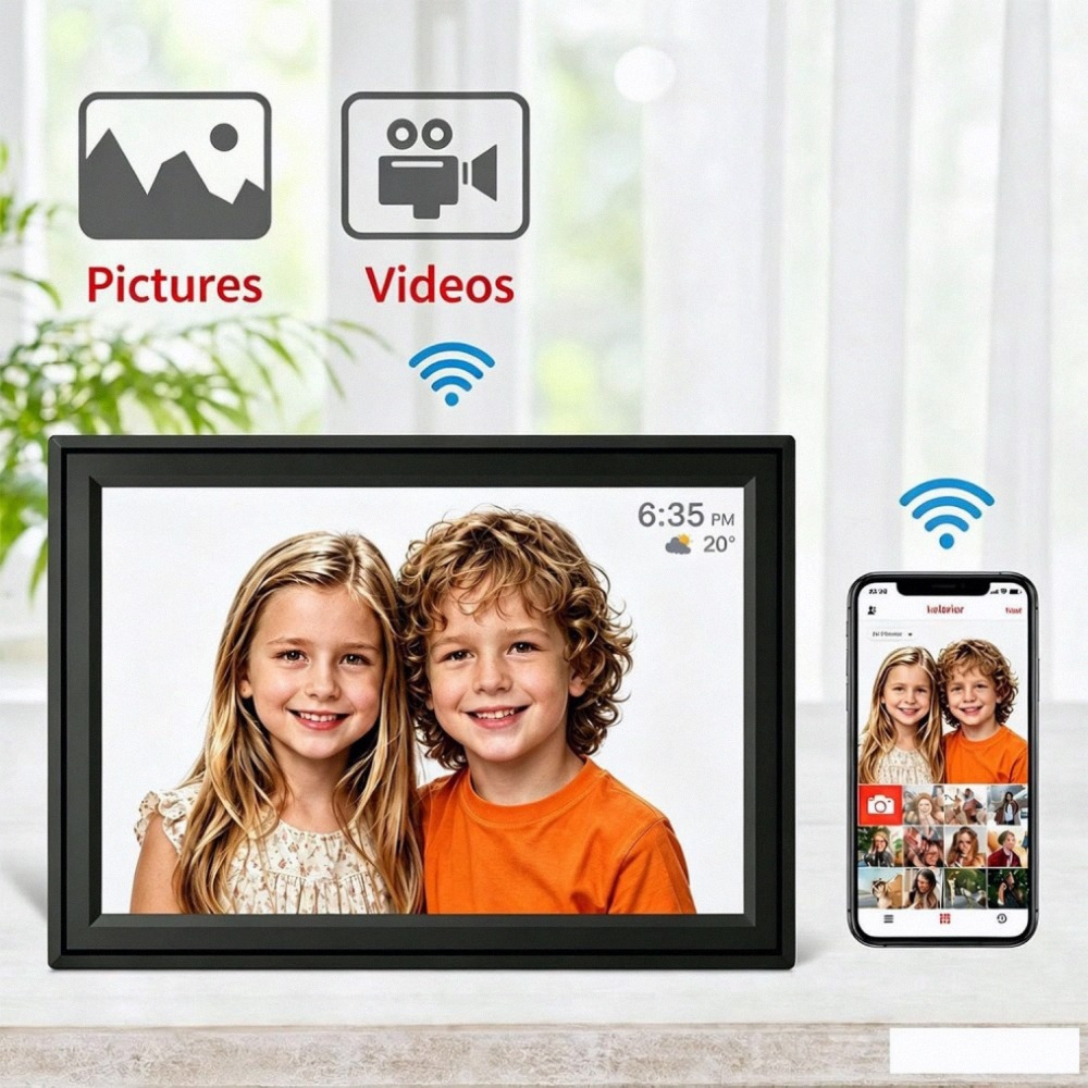 10,1 inch digitaal fotolijstje - Digital Photo Frame Wifi recensie en prijs