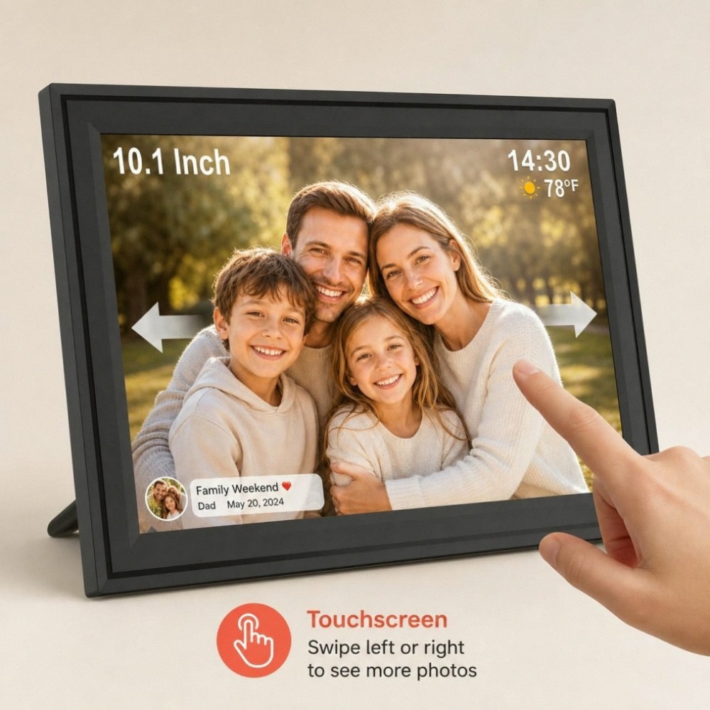 10,1 inch digitaal fotolijstje - Digital Photo Frame Wifi recensie en prijs