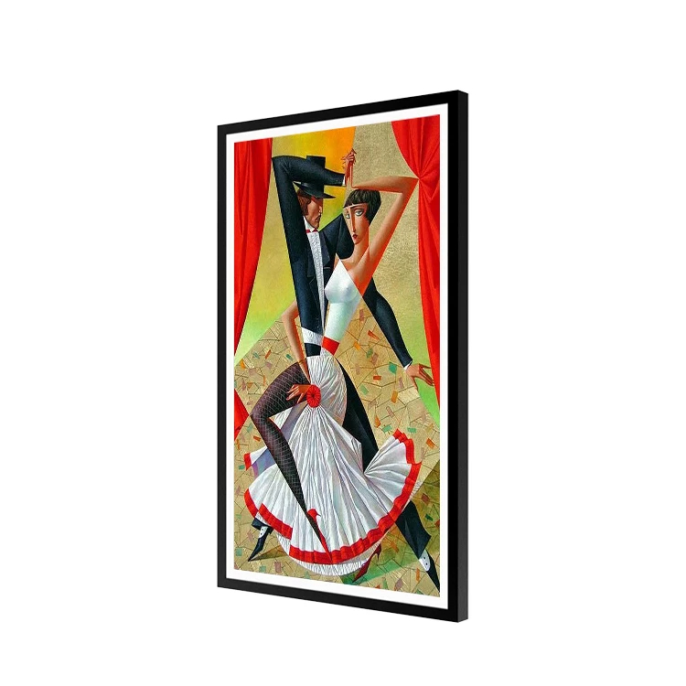 Houten lijst artistiek schilde - Digital Photo Frame Wifi recensie en prijs
