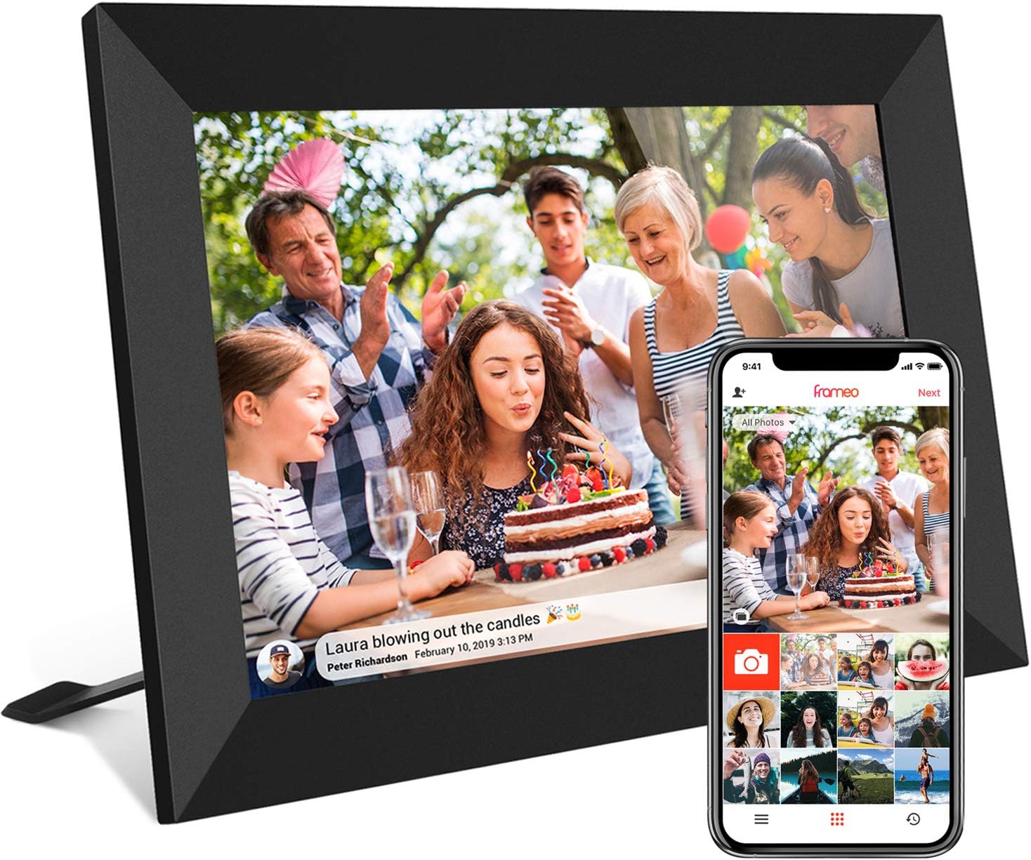 10,1 inch 32GB Smart WiFi digi - Digital Photo Frame Wifi recensie en prijs