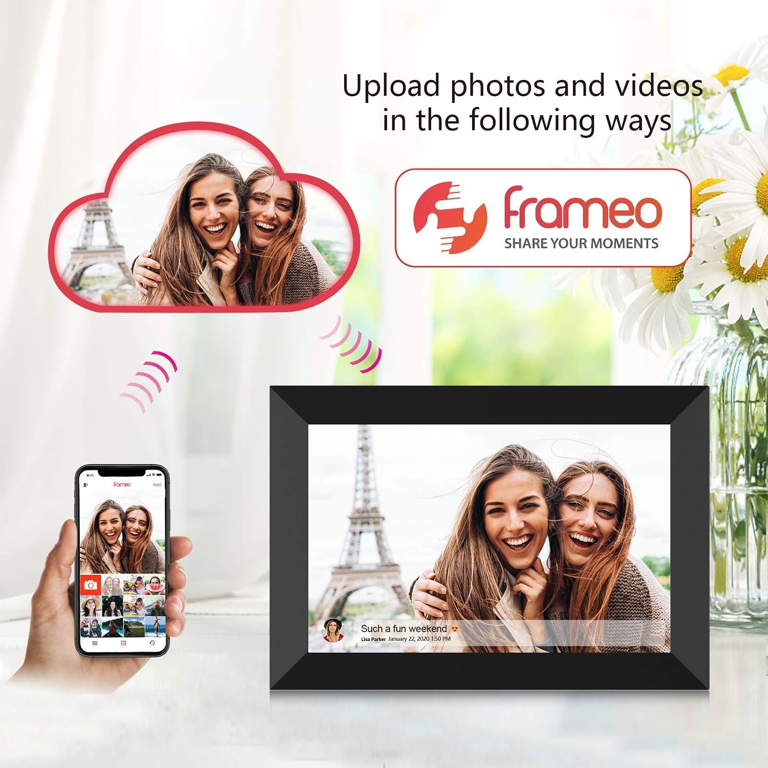 10,1 inch 32GB Smart WiFi digi - Digital Photo Frame Wifi recensie en prijs